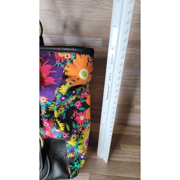 O’Neill Floral Bright and Funky Surfer Flower Design Canvas‎ Shoulder Bag Summer - Picture 11 of 15